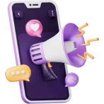 teléfono y parlante